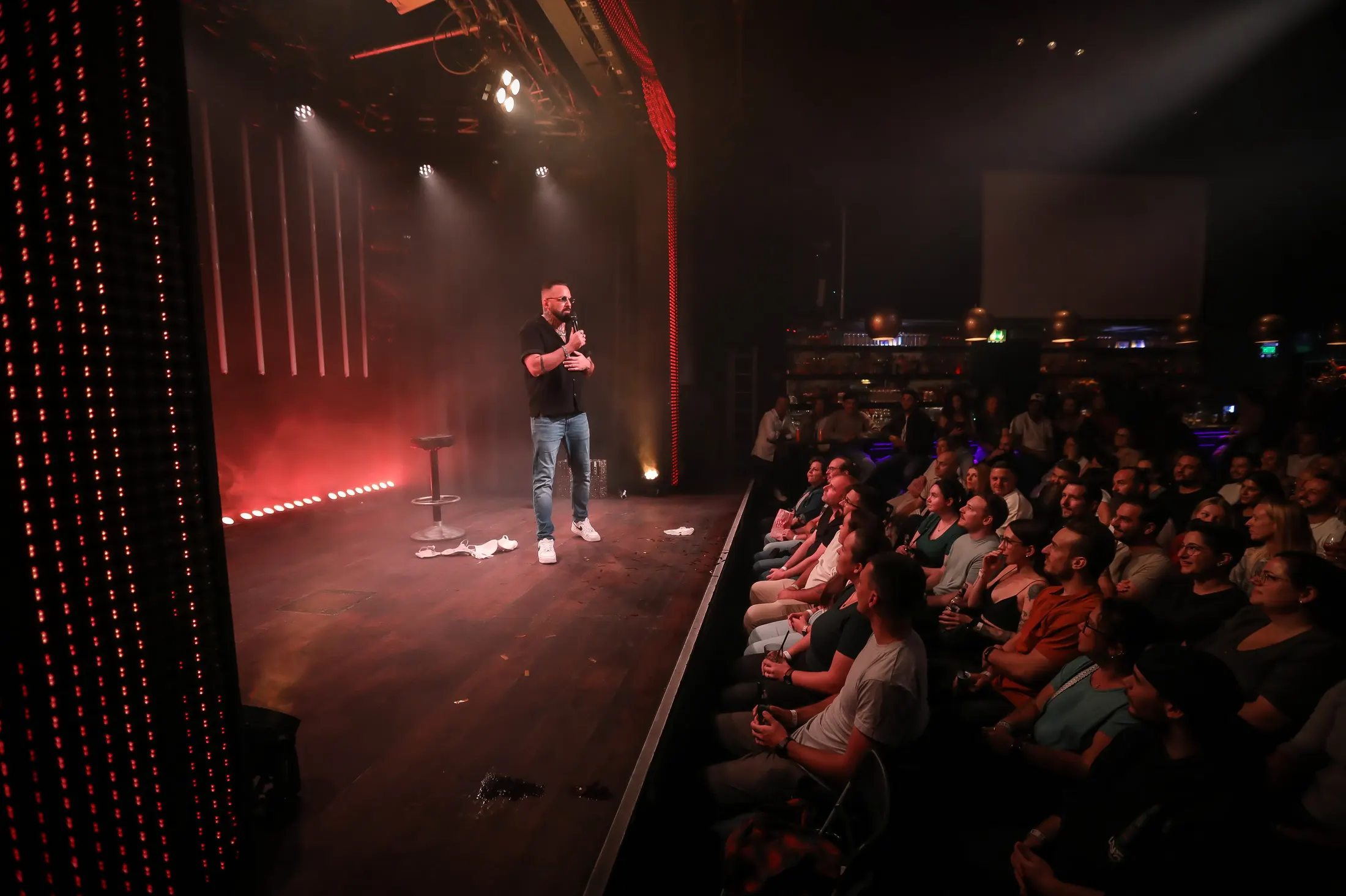 Hamza Raya live vor Publikum